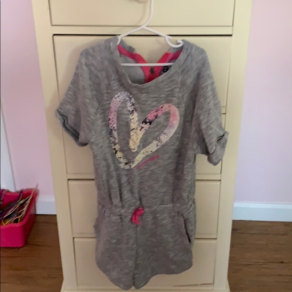 Girls shorts romper